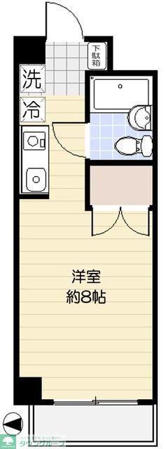 TRUST VALUE西荻窪(ワンルーム/2階)の間取り写真