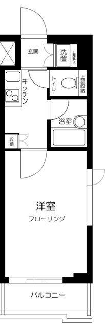 ルーブル豊玉伍番館(1K/4階)の間取り写真