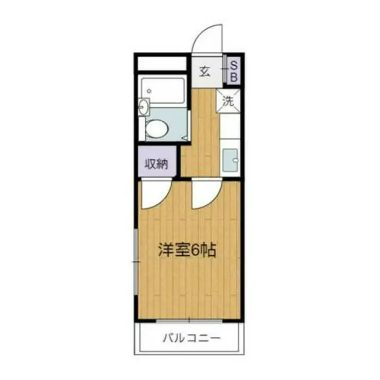 エンゼルハイデンス向ヶ丘 3階階 間取り