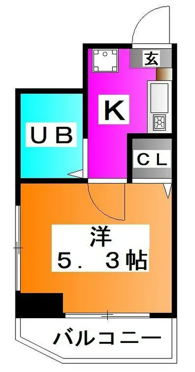 プライム王子神谷 1階階 間取り