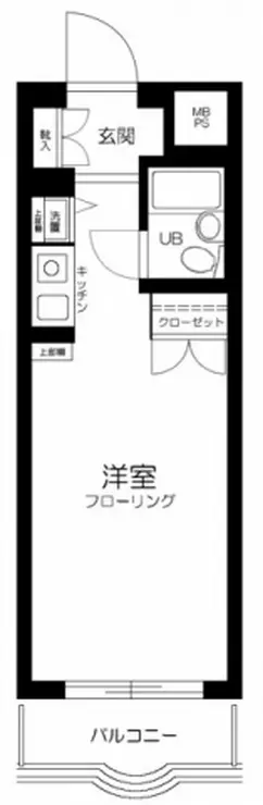 朝日阿佐谷プラザ 1階階 間取り