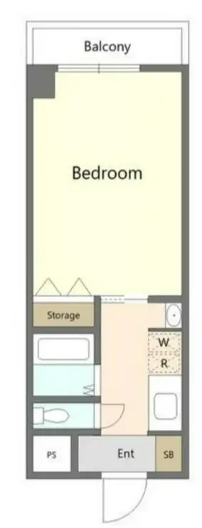 サンライズ大雄 2階階 間取り