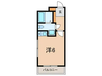 手水サンコート(ワンルーム/4階)の間取り写真