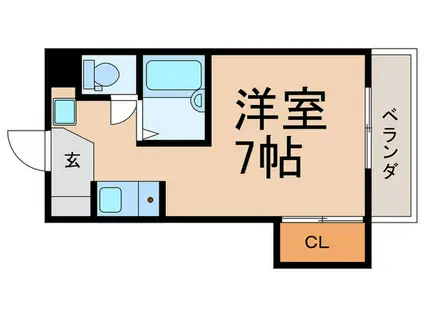 スターハイム志村小豆沢(ワンルーム/3階)の間取り写真