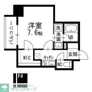 コンフォート新栄(1K/6階)の間取り写真