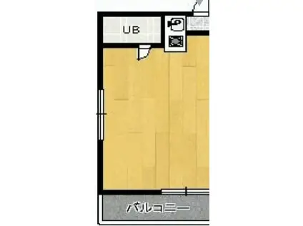 メゾン・ド・イストワール(ワンルーム/1階)の間取り写真