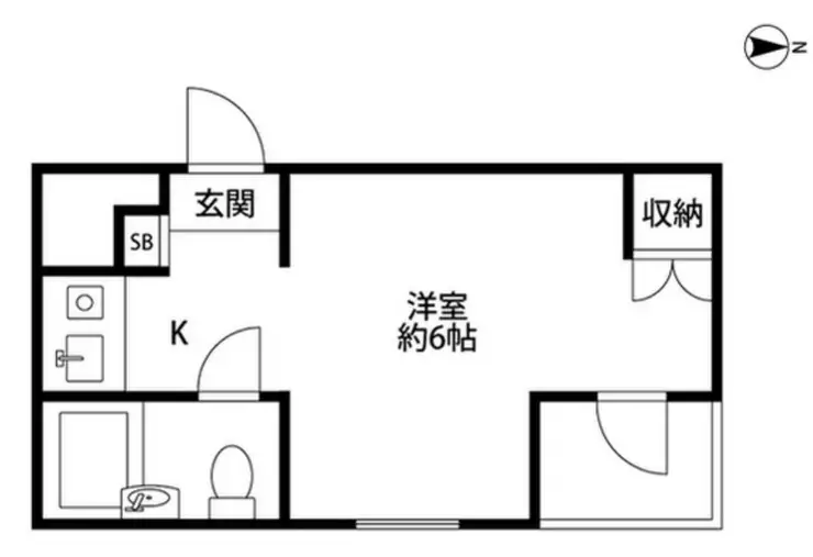 MORE国立 2階階 間取り