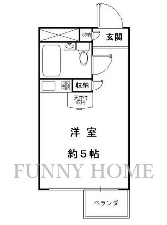 スカイコート駒沢第2 3階階 間取り