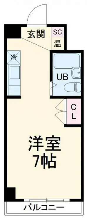 エストレージャ湘南 3階階 間取り