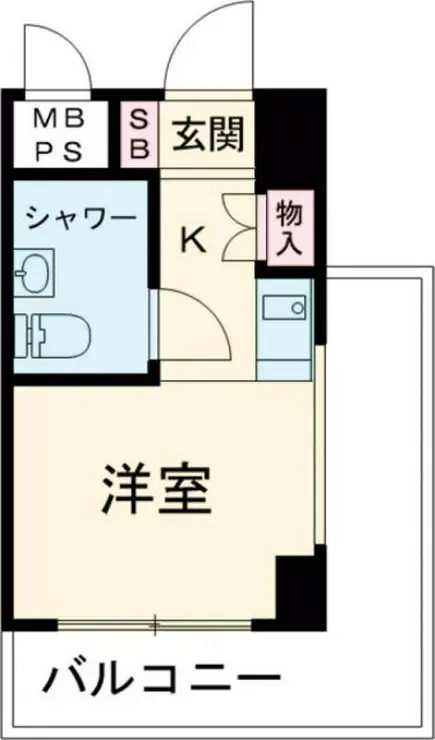 ライオンズマンション西小岩第3 8階階 間取り