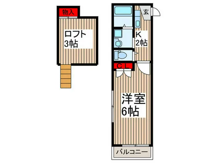 ピュアハウスIII 1階階 間取り