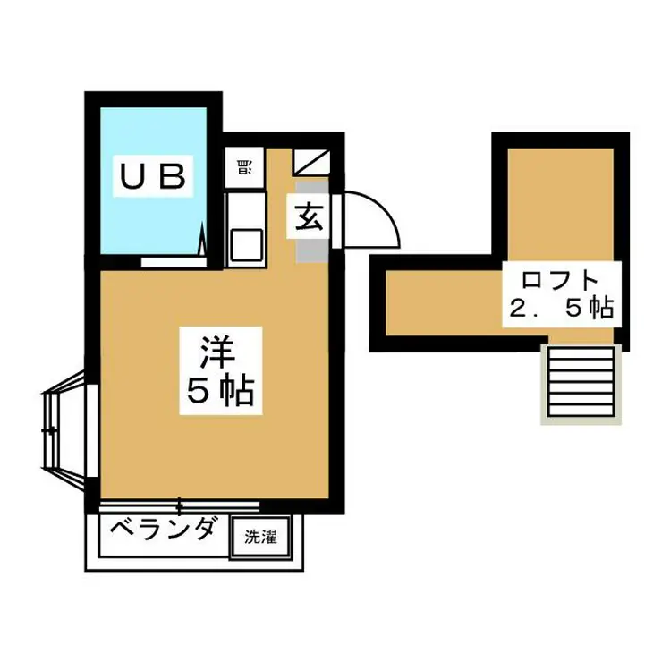 エスポアール三鷹 1階階 間取り
