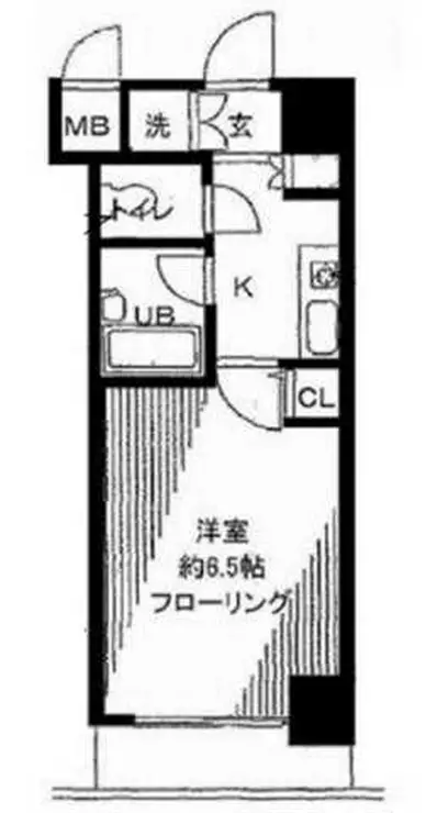 スカイコート文京白山 3階階 間取り