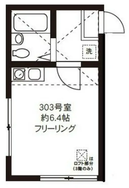 DRホームズ武蔵新城 1階階 間取り