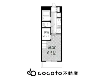 OMレジデンス上飯田(1SK/4階)の間取り写真