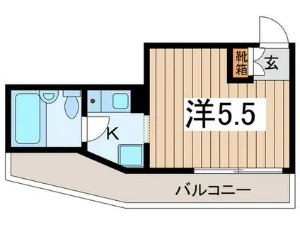 スターホームズ二俣川V(1K/3階)の間取り写真