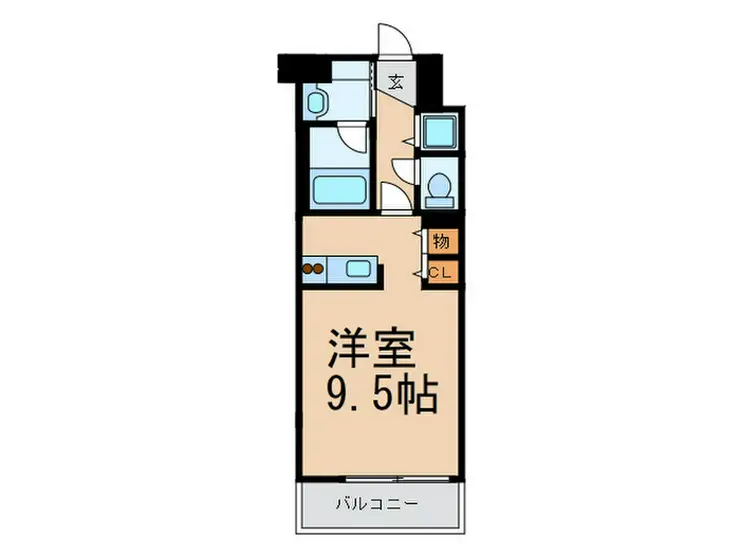 フラリッシュ東大成 2階階 間取り
