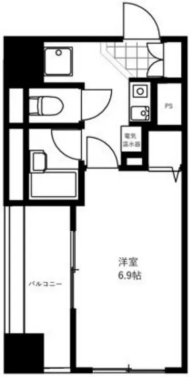 アンセラジオ新越谷 9階階 間取り