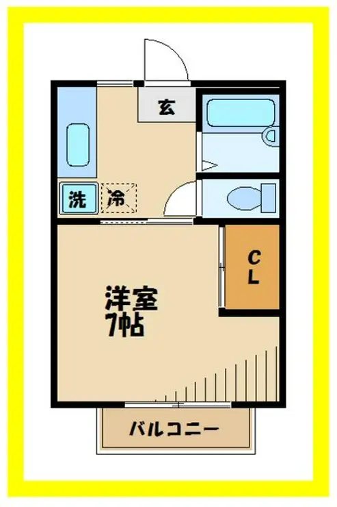 グランドハイツI 1階階 間取り