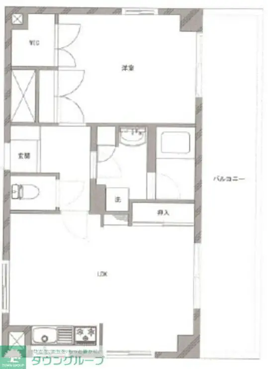 マートルコート調布第2 7階階 間取り