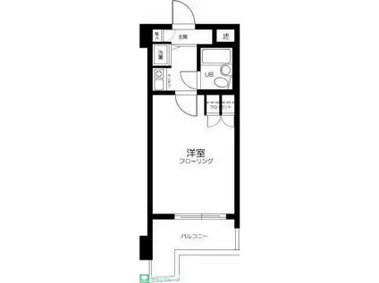 ライオンズマンション上石神井第2(1K/4階)の間取り写真