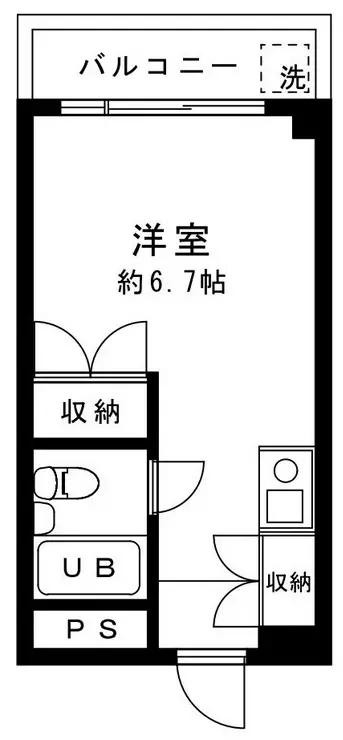 フリーダムシティ 1階階 間取り