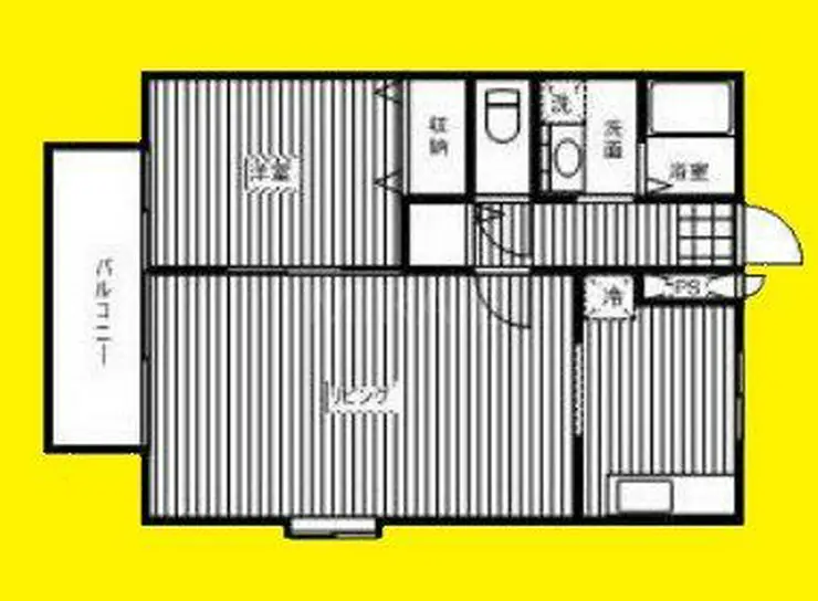ベルレージュ 1階階 間取り