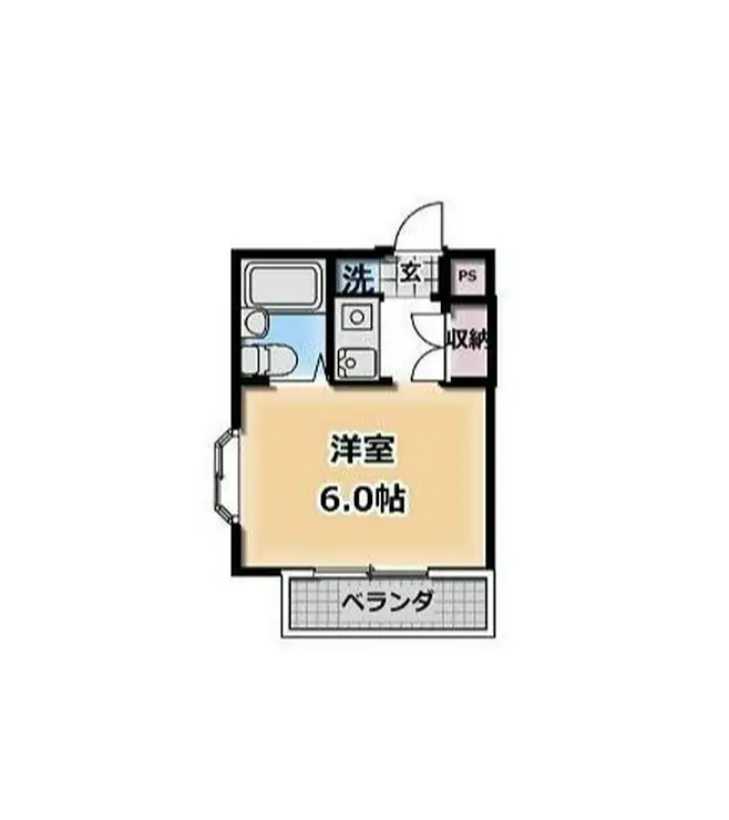 メゾンドコンフォート 1階階 間取り