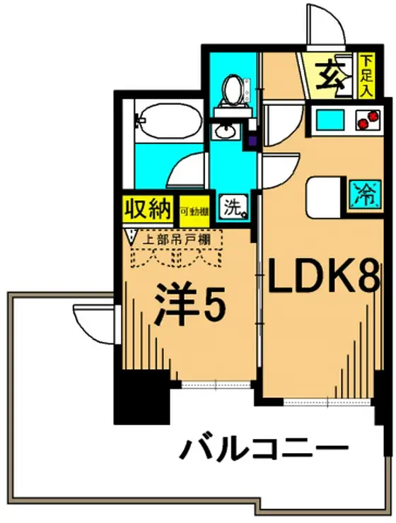 エステムプラザ品川大井町クリスタルヒルズ 13階階 間取り