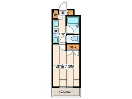 エスポワール瀬谷(2LDK/2階)の間取り写真