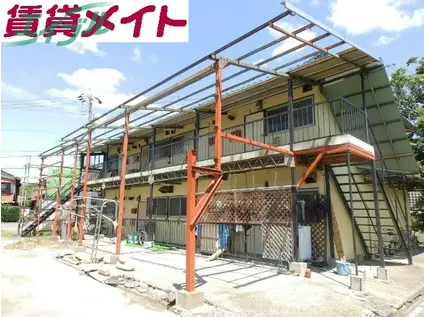 ルフラン室山(2K/2階)の外観写真