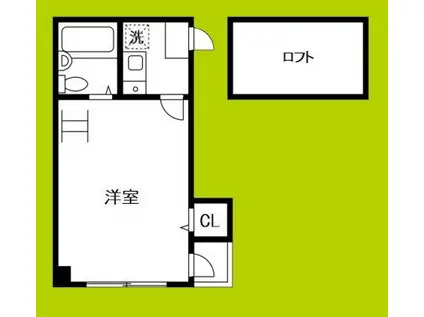 コートダルジャンII(1K/5階)の間取り写真