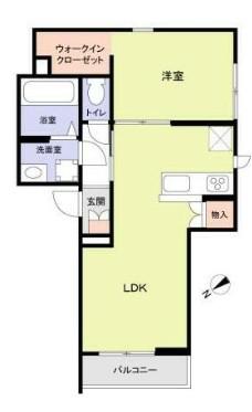 CHALEUREUX表参道 シャルルーオモテサンドウ(1LDK/3階)の間取り写真