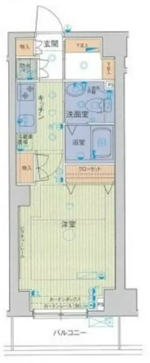 クレアシオン目白通り 2階階 間取り