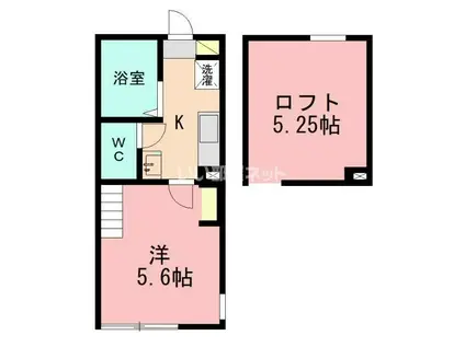 ソノート町田(1K/1階)の間取り写真