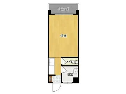 TOMOハウス(ワンルーム/2階)の間取り写真