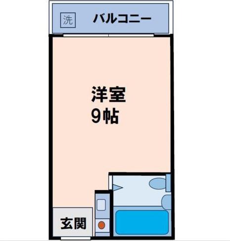 リッチモンドBLD(ワンルーム/3階)の間取り写真