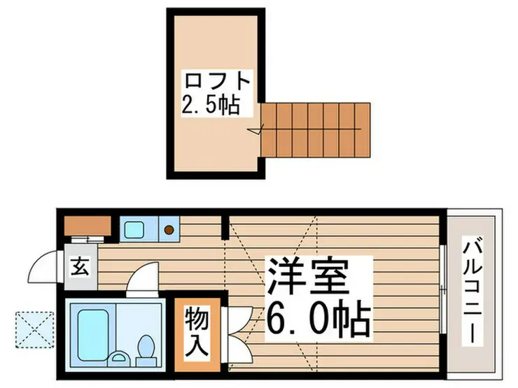 ハイツトラスティ第3 1階階 間取り