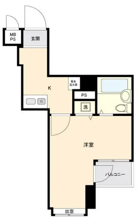 日神パレス東十条 4階階 間取り