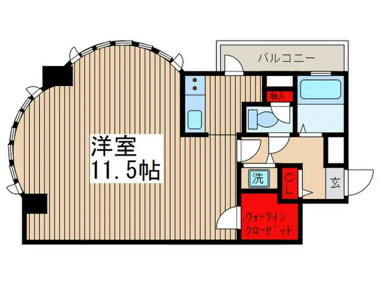 クレストパレス南行徳 2階階 間取り