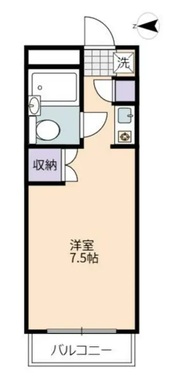 厚木ユースハイム 1階階 間取り