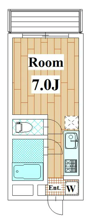 クレオ尾山台 3階階 間取り