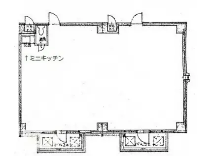 敷島ビル(ワンルーム/5階)の間取り写真