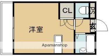 A-STEP南高松(ワンルーム/4階)の間取り写真
