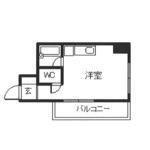 ステラ21(ワンルーム/5階)の間取り写真