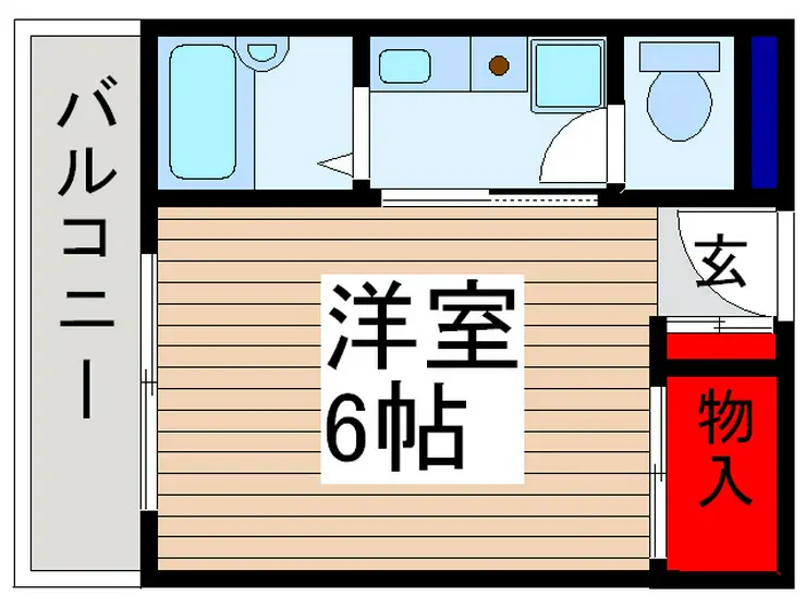 ベルファース川口仲町 3階階 間取り