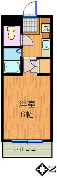松本ビル 4階階 間取り