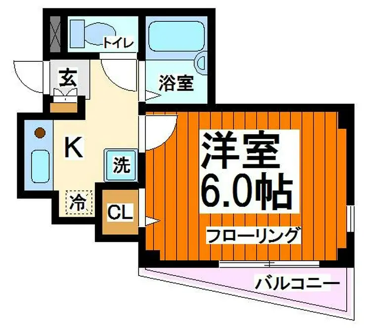 アネックススギモト 1階階 間取り