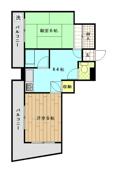 ペガサス 2階階 間取り