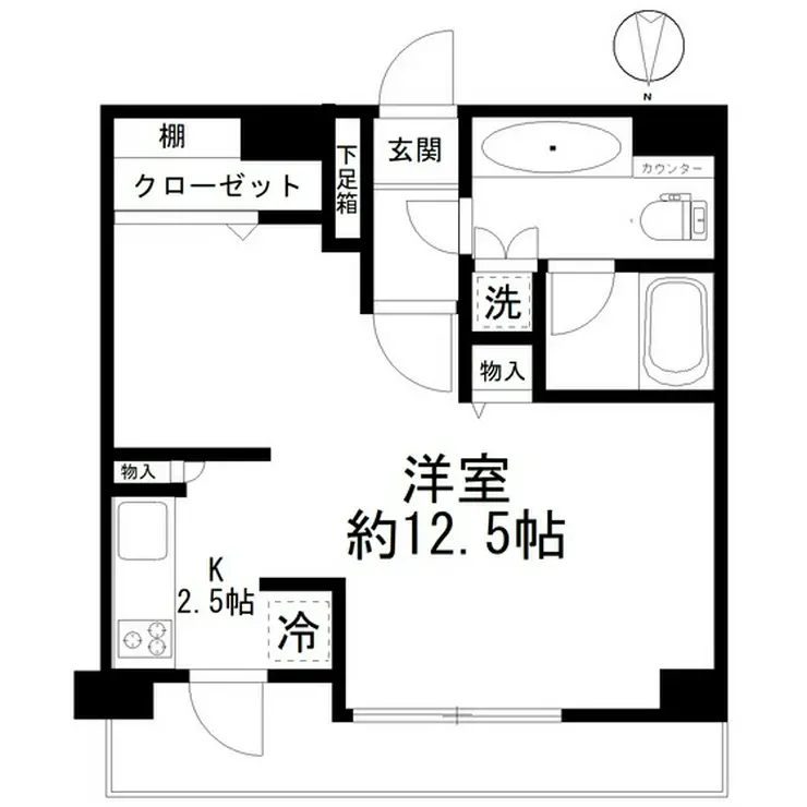 イルサント代々木上原 1階階 間取り